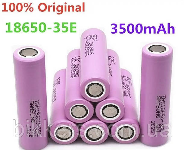 Samsung INR18650-35E 3500 mAh Li-ion новые 15А АКБ, цена 230 грн — Prom ...