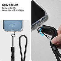 Ремінець багатофункціональний Spigen Universal Adjustable Hand Wrist Strap Phone Lanyard для AirPods Pro 2, фото 6