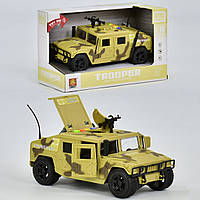 Джип военный Hummer Humvee игрушечный с эффектами, WY610B, для детей от 3 лет