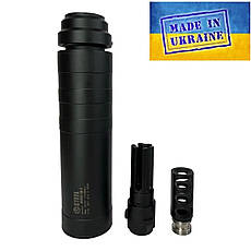 Глушник HORDE QD-S SMALL Калибр: .223, .30, 7.62, 6.5, .243, 5.45, .308, 30-06, .300, 5.56, фото 2