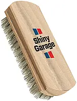 Деликатная щетка для чистки кожи Shiny Garage Leather Brush