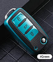 Силіконовий захисний чохол для викидного ключа VW Volkswagen Passat Golf Jetta Polo силіконовий захист ключів
