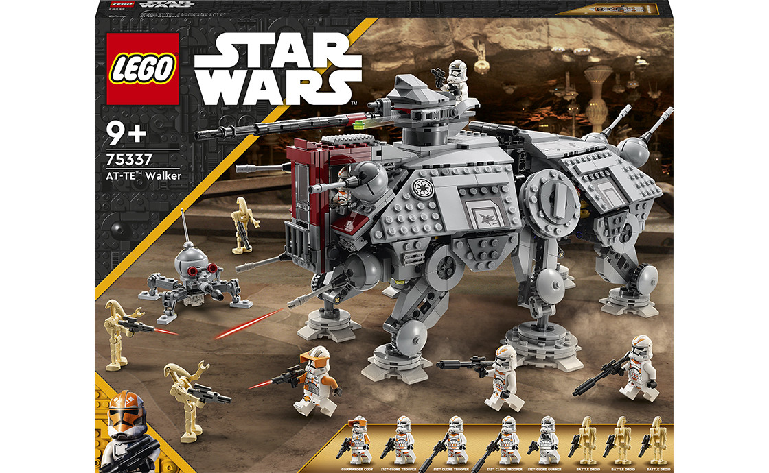 LEGO Star Wars Шагохід AT-TE 1082 деталі (75337)