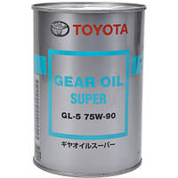 Трансмісійне масло Toyota Gear Oil Super 75W-90 GL-5 1 л (0888502106)