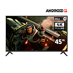 Телевізор смарт Xiaomi 45" FullHD SmartTV Android 13.0 WiFi Т2 + пульт ДУ, фото 2