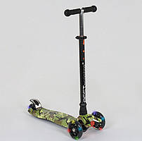 Самокат триколісний Best Scooter Maxi 1323, світло коліс