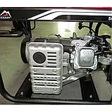 Генератор бензиновий VULKAN SC6000E 1ф 5,0 кВт, ел. старт, бак-25л, колеса, фото 10