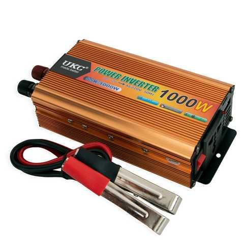 Перетворювач напруги інвертор 1000W 12V-220V UKC Найкраща ціна!