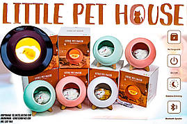 Дитячий нічник Котик у будиночку - Little Pet House Bluetooth Speaker LJC-144