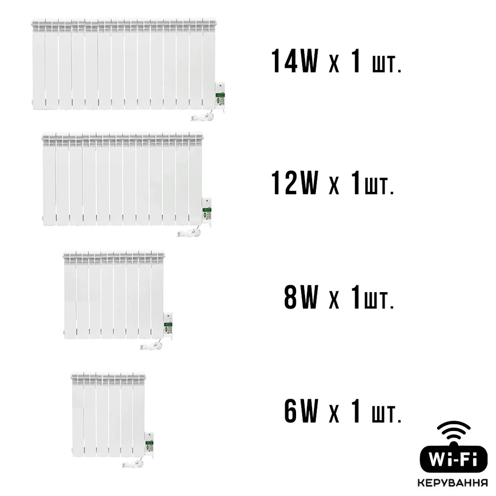 Розумна мобільна система опалення електрична ELECTRO SET 40С WI-FI 4360 Вт