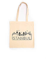 Эко-сумка шоппер Стамбул розпись ручная работа