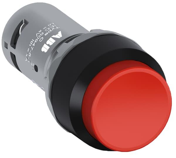 Кнопковий вимикач ABB CP3-10R-01 без фіксації Червоний (1SFA619102R1041)