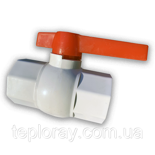 Кран шаровый с внутренней резьбой 1 1/4" ручка (полнопроходной) (ID ...