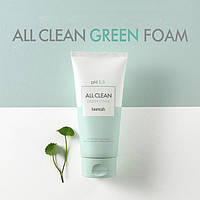 Очищувальна пінка для обличчя Heimish All Clean Green Foam pH 5.5, 30 мл