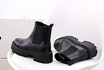 Жіночі черевики Balenciaga Tractor 20mm Boot Black (с мехом) 636599WA8E91000, фото 5