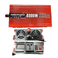 Преобразователь напряжения инвертор Power Inverter 24V-220V AR 4000W