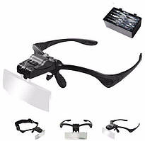 Бінокуляр 9892B окуляри бінокулярні зі світлодіодною підсвіткою