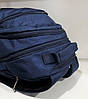 Шкільний рюкзак ортопедичний підлітковий для хлопчика 6-11 клас синій 44*37 см Dolly 384, фото 8