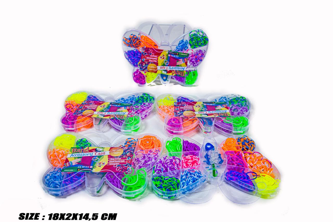 Набір для плетіння браслетів із резинок - Метелик