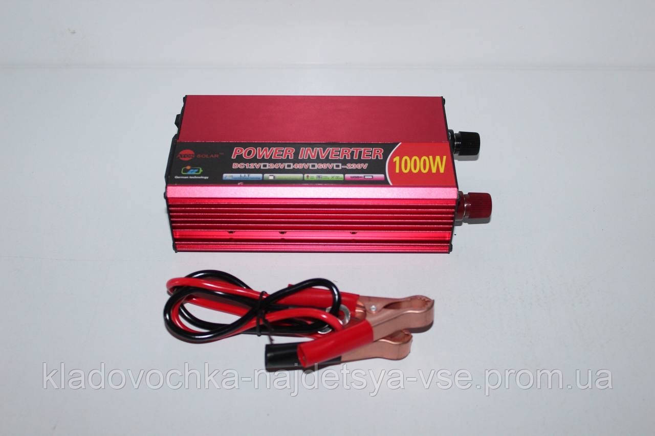 Перетворювач постійного струму 1000W 12V-220V