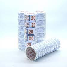 Скотч для вікон 20 м САМОКЛЕЙКА білий ущільнювач, фото 1