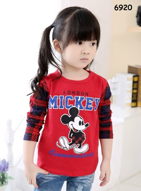 Кофта Mickey Mouse для дівчинки. 120, 130 см