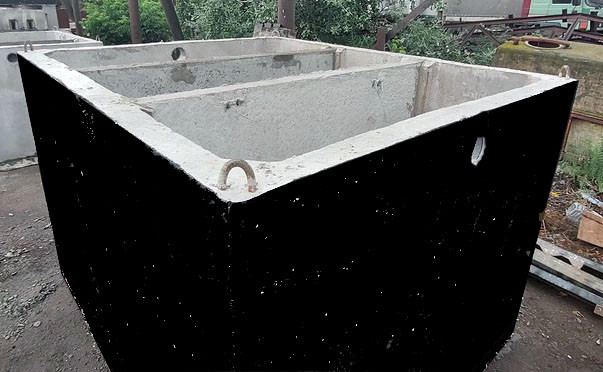 Септик Бетонный Монолитный 6 Куб. М, 2-камерный — Купить Недорого на ...