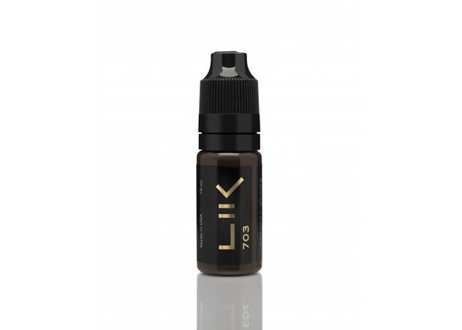 Пігменти для татуажу LIK №703 NATURAL BROWN BROWS 10 мл, фото 2
