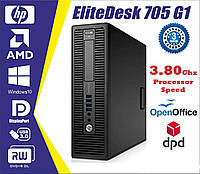 Системный блок HP 705 G1 A4 PRO-7300B\ ddr3 0 gb) AMD Radeon HD 8470D БЕЗ ОЗУ И HDD