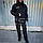 Костюм жіночий тактичний зимовий Хантер термо фліс Софтшелл Поліція чорний, фото 9