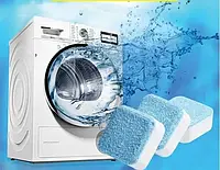 Антибактериальное средство очистки стиральных машин Washing mashine cleaner Таблетки Комплект 12 шт
