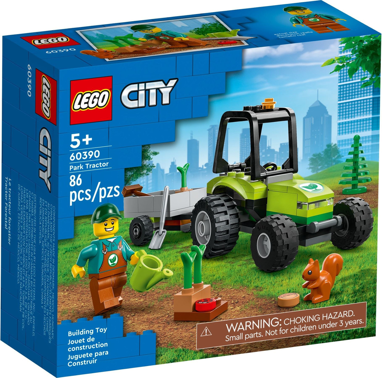 Лего Сіті Трактор у парку Lego City 60390