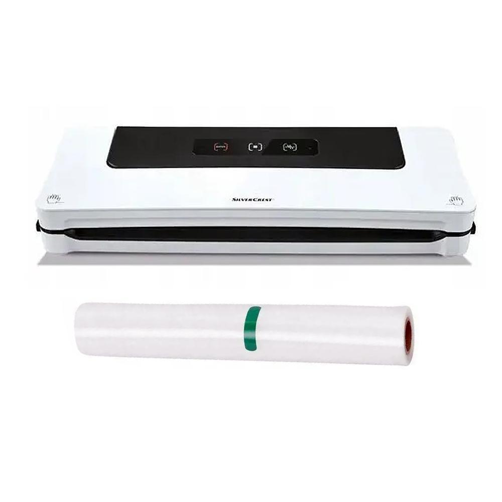 Вакуумний пакувальник Silver Crest SFS 120 A1 + плівка 120 Вт/0,75бар/ вакууматор/ апарат для паковання