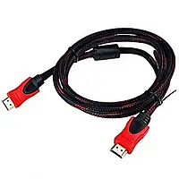 Характеристики Кабель Kronos HDMI-HDMI 1,5 метра, V1.4 19P M/M з феритовими фільтрами в нейлоновому обплетенні