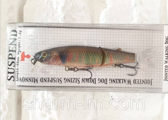 Воблер Jackall Tiny Magallon 88 мм Suspending col. RT Oikawa 7.2 г ОРИГИНАЛ