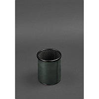 Стакан для ручок у шкіряному чохлі зелений Crazy Horse 4516620