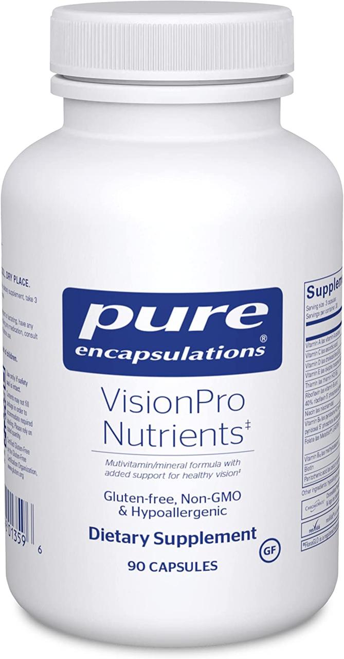 Pure Encapsulations VisionPro Nutrients / Підтримка зору 90 капсул