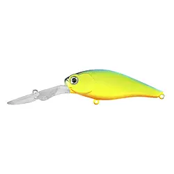 Воблер TSURIBITO DEEP CHOK 75F / 059 BLUEBACK CHARTREUSE (21526)