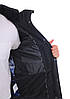 Куртка зимова чоловіча Black Vinyl 23-C22-1993C чорна 56, фото 6