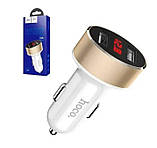 Автомобільний зарядний пристрій Hoco Z26 Display 2USB/2.1A + вольтметр, фото 2