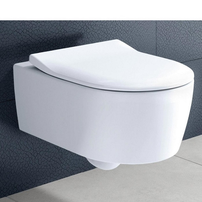 Унитаз подвесной с микролифтом Villeroy&Boch Avento 5656RS01 - фото 3 - id-p1754790984