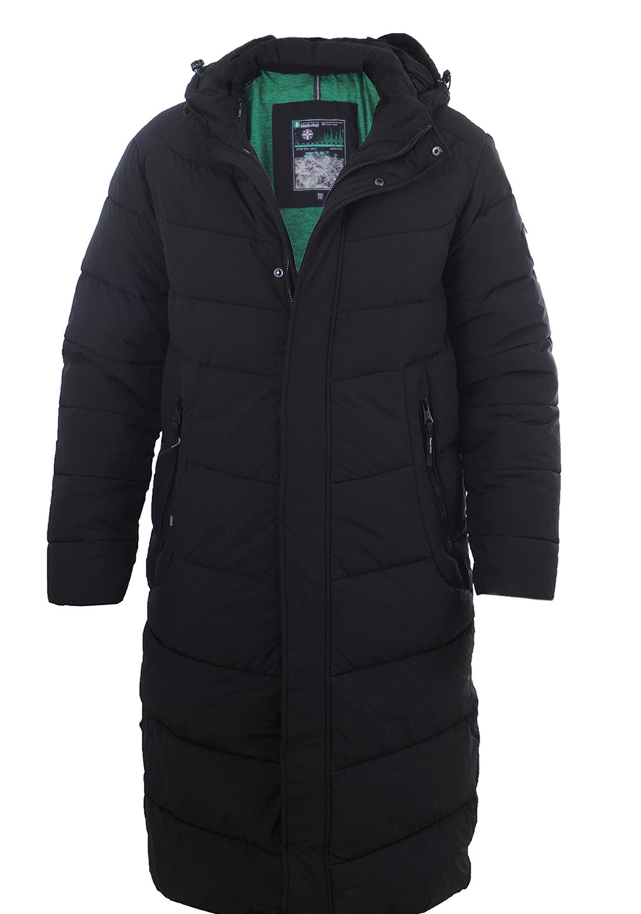 Куртка зимова чоловіча Black Vinyl 22-C22-2123C чорна