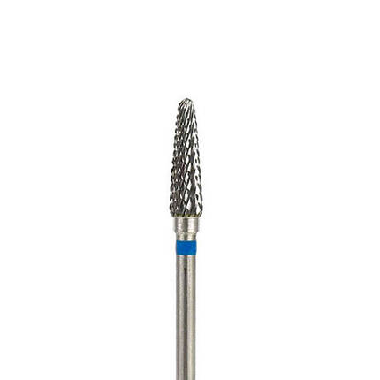 Фреза твердосплавна Nail Drill "Конус, напівсферичний кінець" - 194 190 040 синя, фото 1