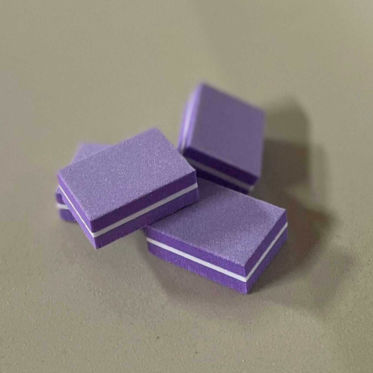 Баф для нігтів одноразовий YRE, 1 шт Violet