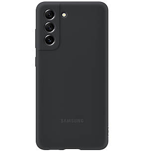 Оригінальний чохол Samsung Silicone Cover Dark Gray для Galaxy S21 FE SM-G990