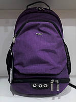 Шкільний рюкзак для дівчинки підлітковий ортопедичний 6-11 клас бузковий великий 46* 35 см Dolly 384