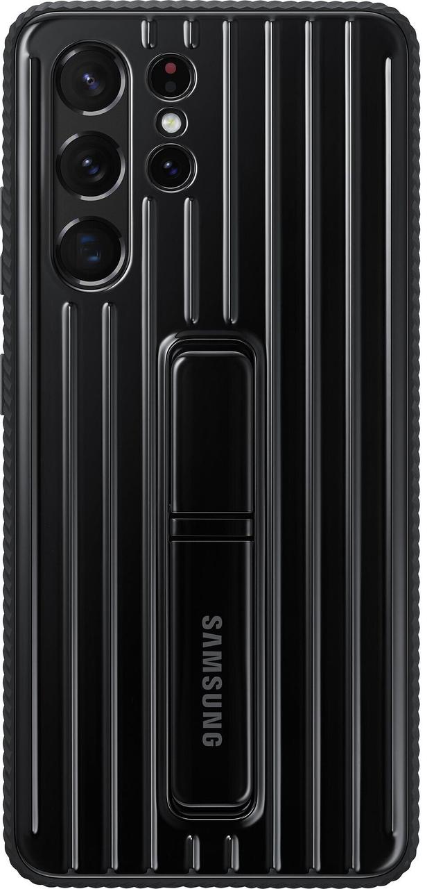 Оригінальний чохол Samsung Protective Standing Cover Black для Galaxy S21 Ultra SM-G988, фото 1