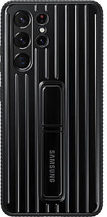 Оригінальний чохол Samsung Protective Standing Cover Black для Galaxy S21 Ultra SM-G988