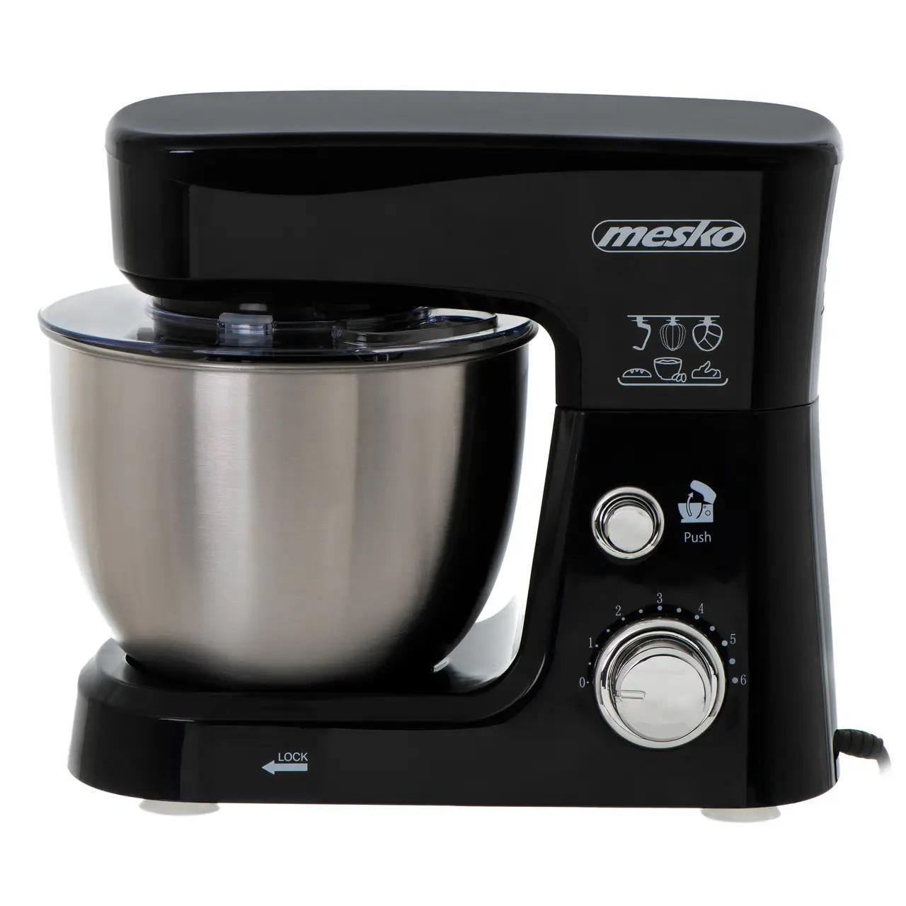 Кухонний тістоміс Mesko MS 4217 1200 Вт 3,5 л планетарний міксер
