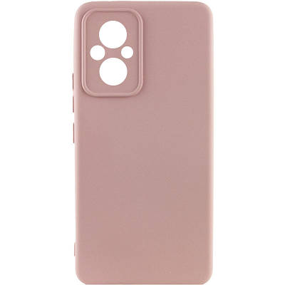 Чехол Silicone Cover Lakshmi Full Camera (A) для Xiaomi Poco M5 Full camera, Рожевий / Pink Sand